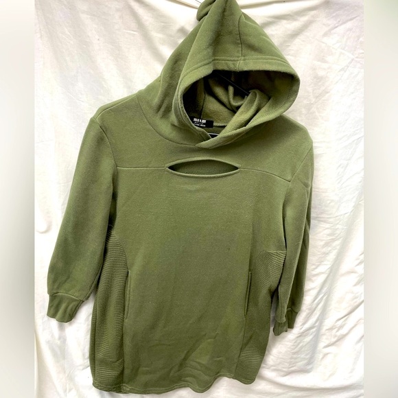 jollie & joy Tops - Jollie &. Joy hooded sweatshirt long sleeve top ladies sz M